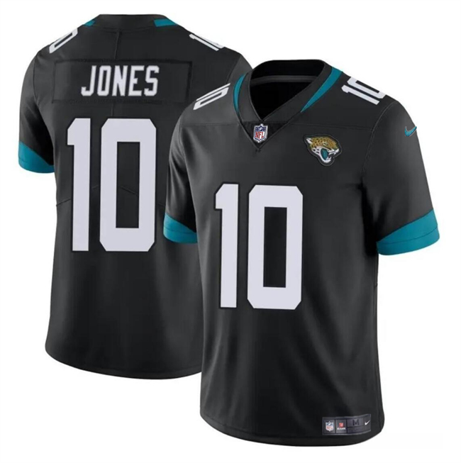 Youth Jacksonville Jaguars #10 Mac Jones Black Vapor Untouchable Limited Stitched Jersey